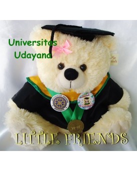 Boneka Wisuda Universitas Udayana - Kedokteran (30 cm)
